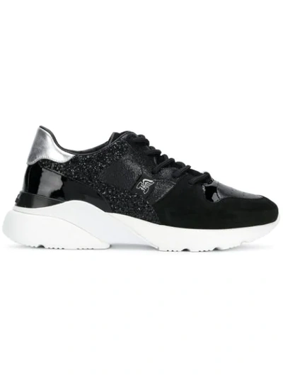 Shop Hogan Interactive Sneakers In Black