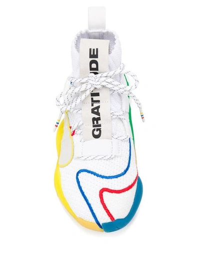 Shop Adidas Originals By Pharrell Williams Crazy Byw Lvl X Pharrell Williams Hi Tops In White