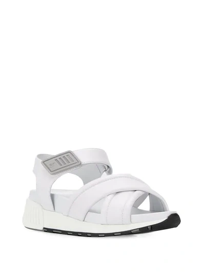 Shop Sergio Rossi Sr Running Sandals - White