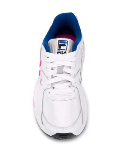 Shop Fila Chunky Sneakers In White
