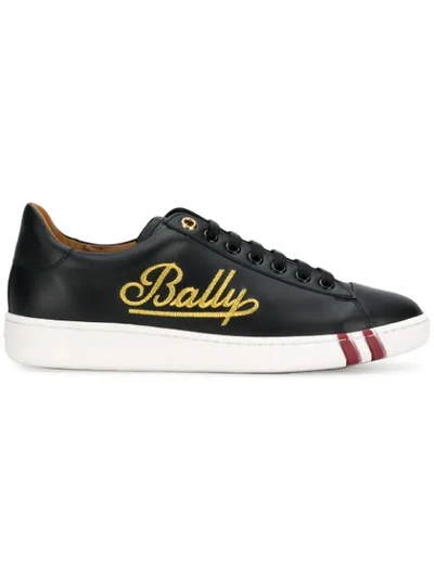 Shop Bally Wiera Sneakers In Black
