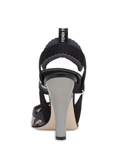 Shop Fendi Colibrì Slingback Pumps In Black