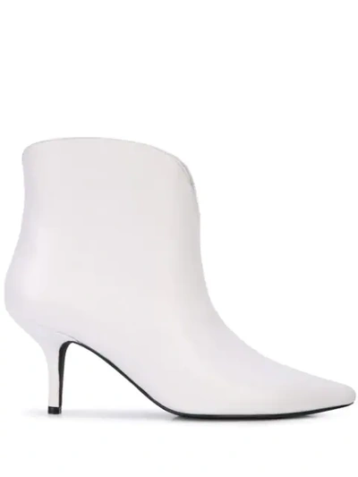 Shop Anine Bing Annabelle Boots In White