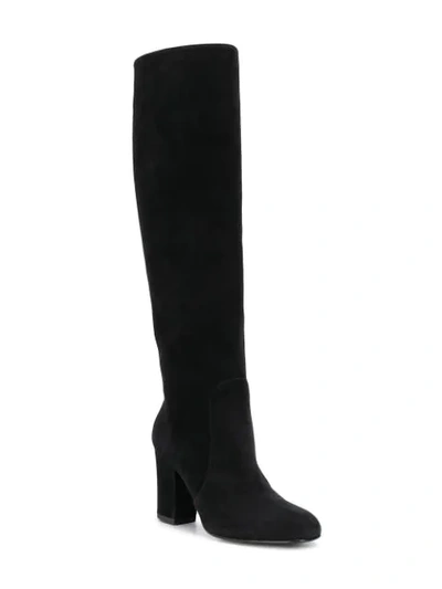 Shop Antonio Barbato Knee High Boots - Black