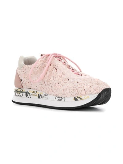Shop Premiata Conny Sneakers In Pink