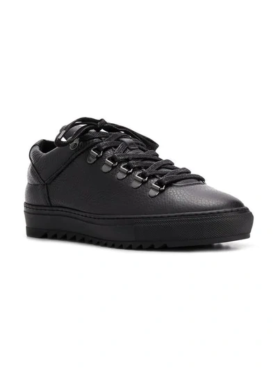 Shop Filling Pieces Mountain Sneakers In Black