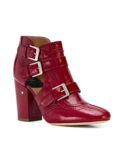 Shop Laurence Dacade Sheena Ankle Boots In Red