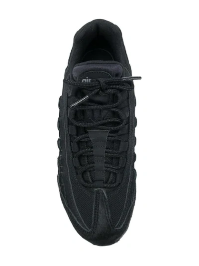 Shop Nike Air Max 95 Lx Sneakers In Black