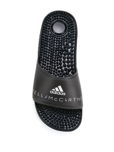 Shop Adidas By Stella Mccartney Adissage Slides In Black