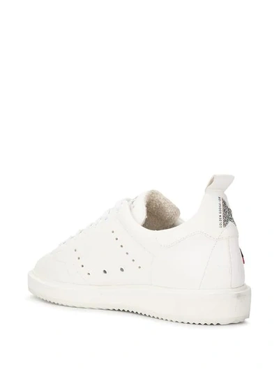 Shop Golden Goose Starter Sneakers In White