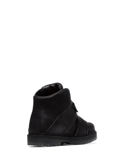 Shop Rick Owens X Birkenstock Rotterhiker Flat Boots In Black