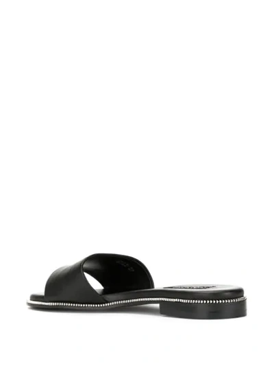 Shop Senso Gilly Sliders In Black