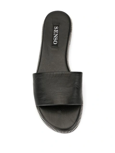 Senso Gilly Sliders In Black