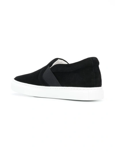 Shop Lanvin Slip-on Sneakers - Black