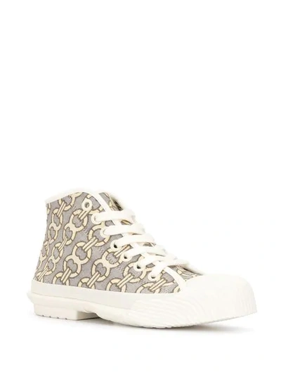 Shop Tory Burch Buddy Jacquard Hi In White