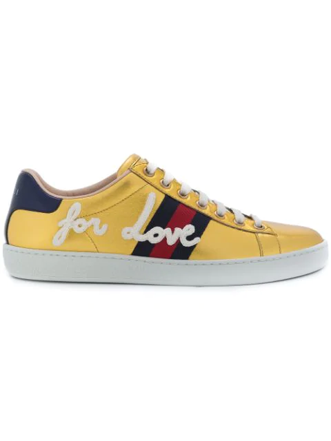 gucci ace blind for love