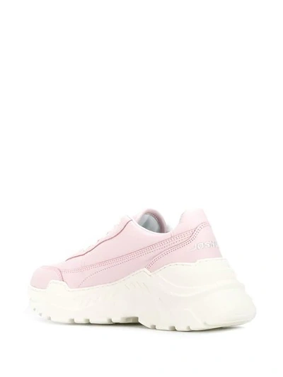 Shop Joshua Sanders Zenithh Platform Sneakers In Pink