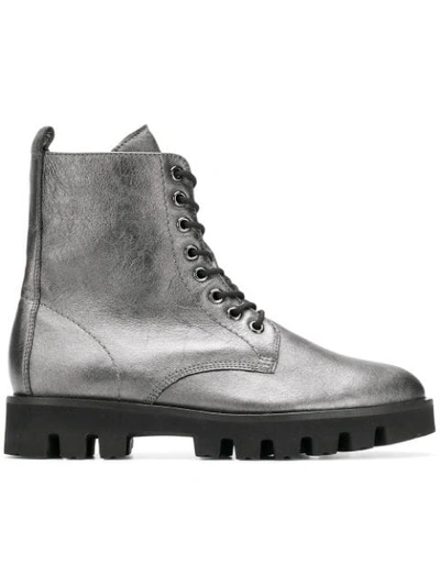 Shop Hogl Hiker Boots In Grey