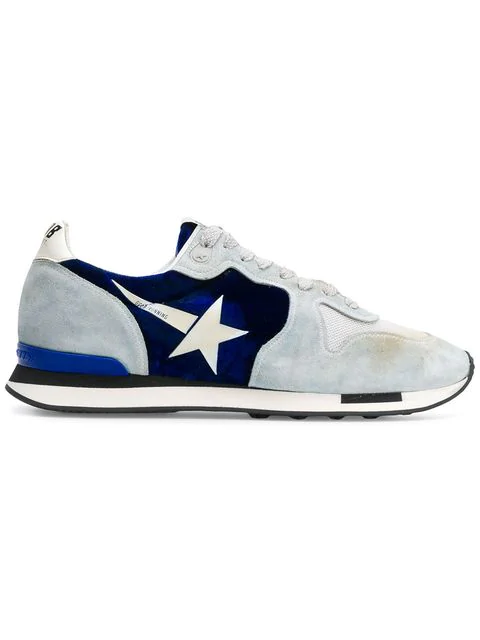 blue golden goose sneakers