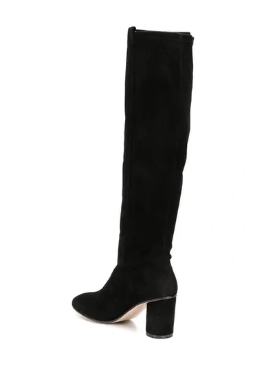 Shop Stuart Weitzman Eloise 75 Boots In Black