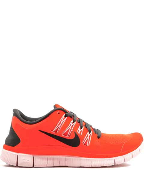 Nike Free 5.0+ Sneakers - Red | ModeSens