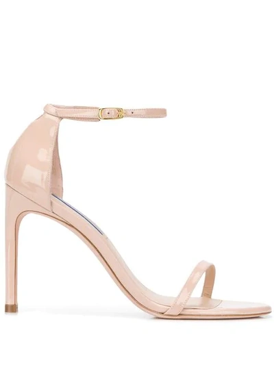 Shop Stuart Weitzman Nudistsong High In Neutrals