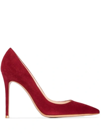 Shop Gianvito Rossi Classic 105mm Pumps In  Red
