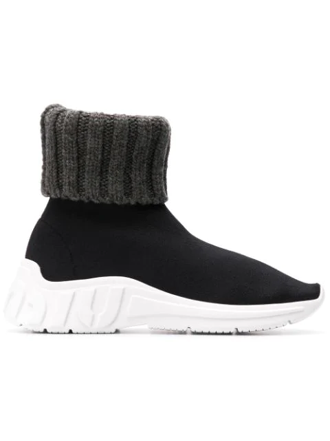 miu miu slip on sneakers