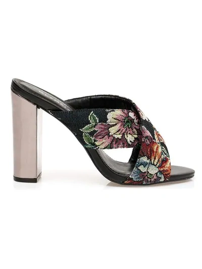 Shop Olympiah Printed Mules In Multicolour
