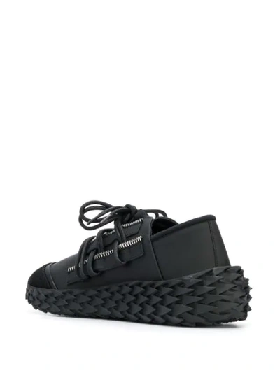 Shop Giuseppe Zanotti Urchin Sneakers In Black