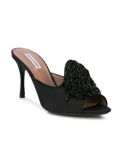 Shop Tabitha Simmons Pammy Beaded Mules In Black