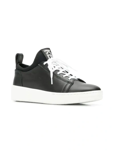 Shop Kenzo Low-top Sneakers In Black