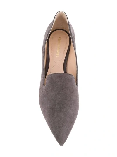 Shop Nicholas Kirkwood 18mm Casati Pearl Loafers In Grey