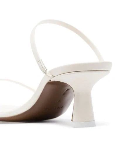 Shop Neous Fadenia Strappy Sandals In White