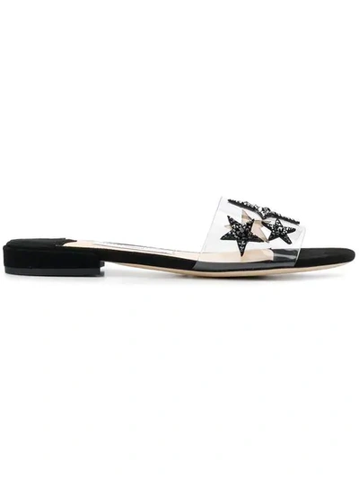 Shop Jimmy Choo Joni Slides In Black