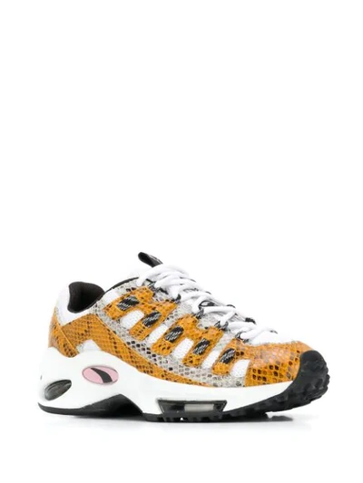 Shop Puma Cell Endura Animal Kingdom Sneakers In Yellow