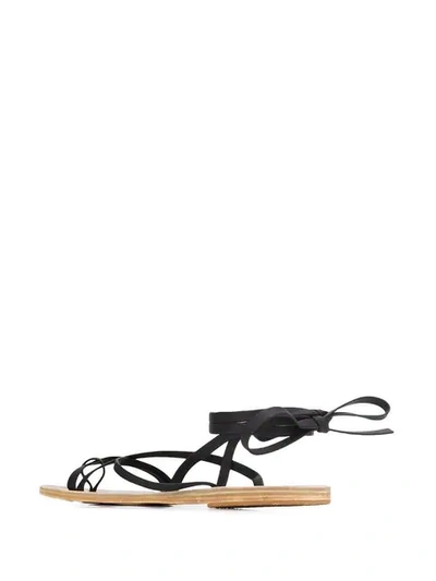 Shop Ancient Greek Sandals Morfi Sandals - Black