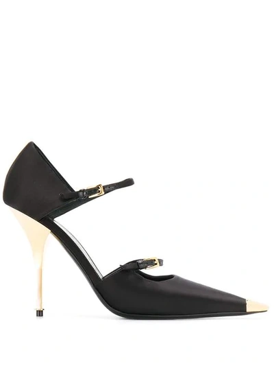 Shop Tom Ford Mary Jane Pumps In Black
