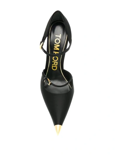 Shop Tom Ford Mary Jane Pumps In Black