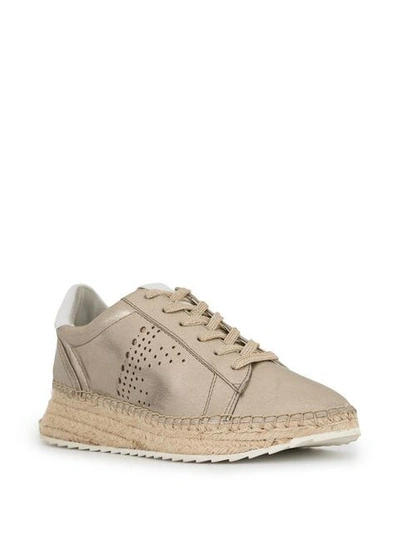 Shop Kendall + Kylie Josh Espadrille Sneakers In Gold