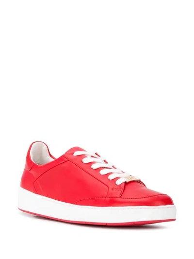 Shop Hogl Essenza Sneakers In Red