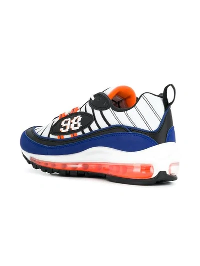 Shop Nike Air Max 98 Sneakers In Blue