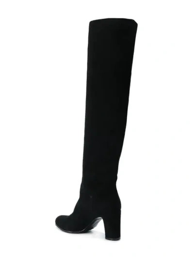 L'AUTRE CHOSE OVER THE KNEE BOOTS - 黑色