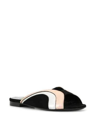 Shop Pierre Hardy Rainbow Mules In Metallic