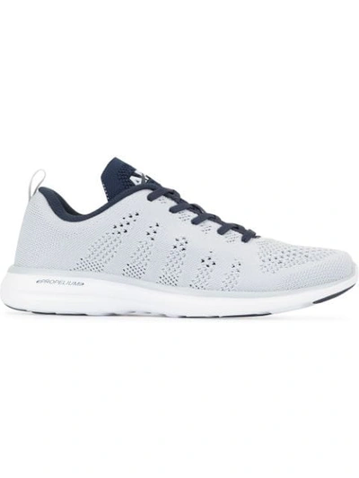 Shop Apl Athletic Propulsion Labs Techloom Pro Sneakers In Blue