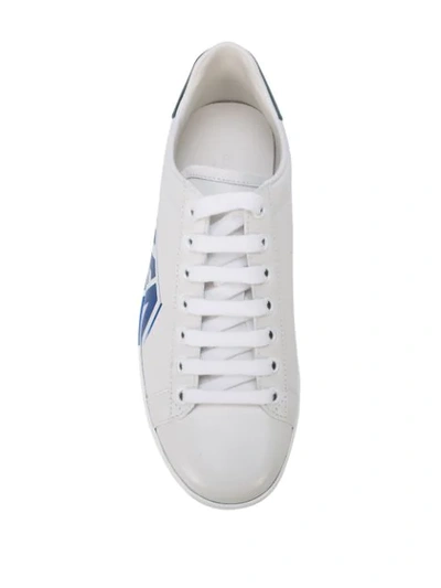 Shop Gucci Loved Sneakers In White