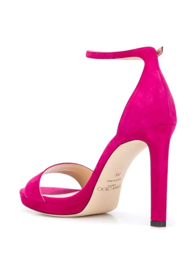 Shop Jimmy Choo Misty Sandals In Pink