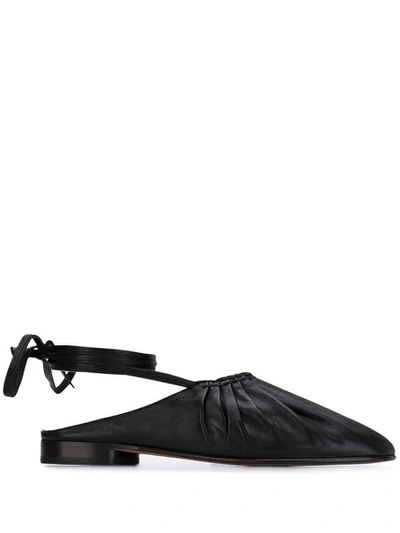 Shop 3.1 Phillip Lim / フィリップ リム Tie Ankle Ballerina Shoes In Black