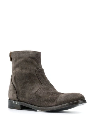 Shop Alberto Fasciani Venere Ankle Boots In Grey