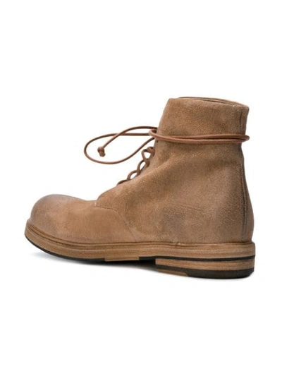 Shop Marsèll Lace Up Boots In Brown